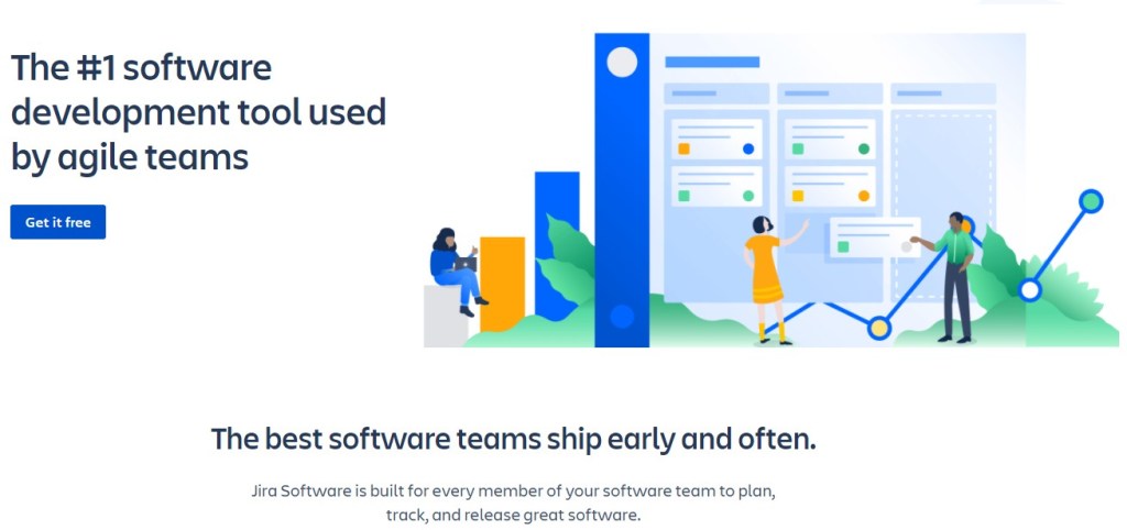 Jira landing page with the curse of knowledge