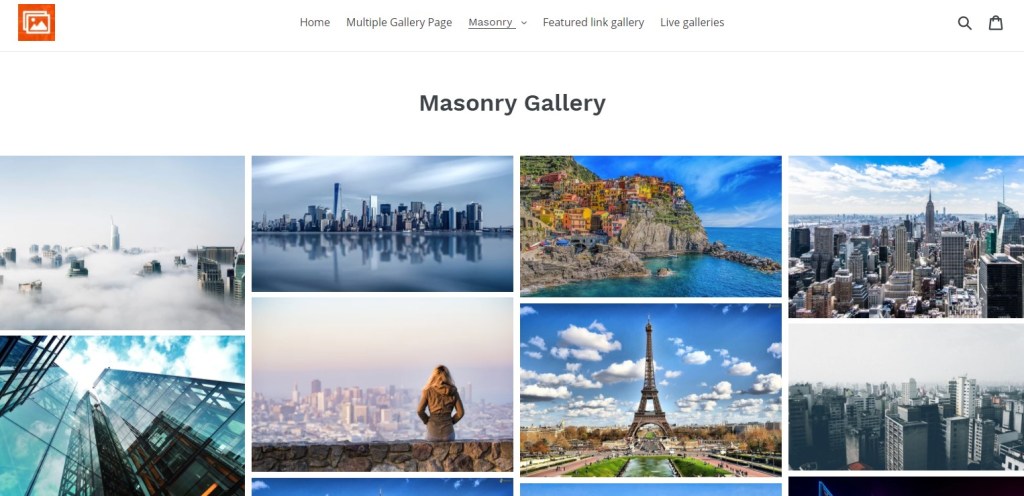 Image Gallery + Video Shopify app