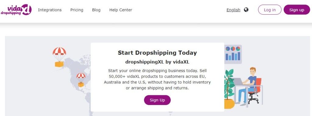 DropshippingXL international dropshipping supplier with free shipping worldwide