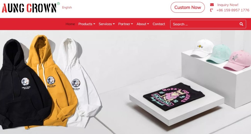 Accaps fashion clothing manufacturer in China