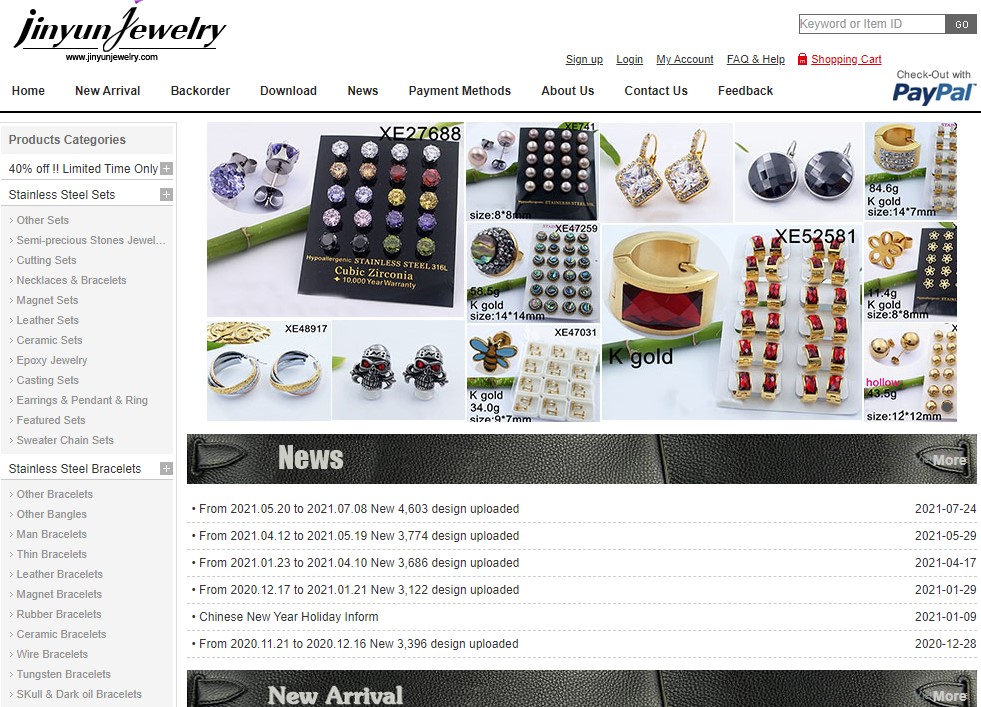 Junyun Jewelry - one of the cheapest jewelry wholesalers
