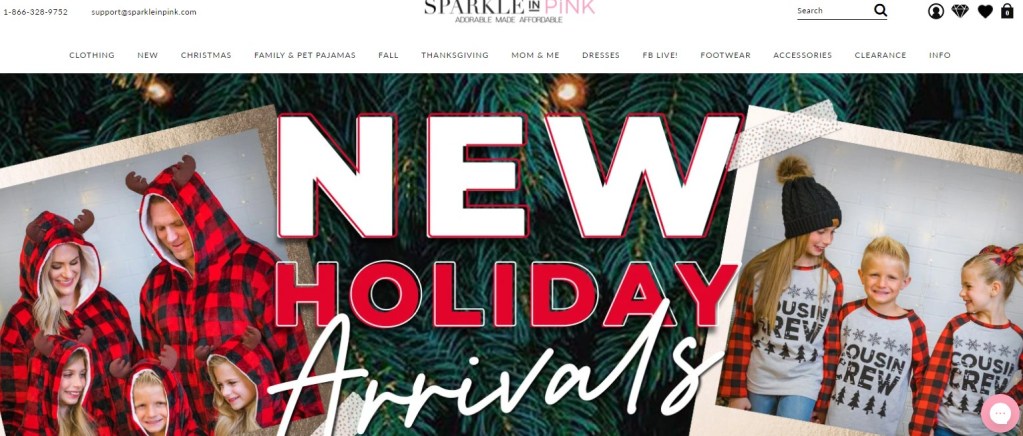 Sparkle In Pink USA fashion clothing dropshipping supplier