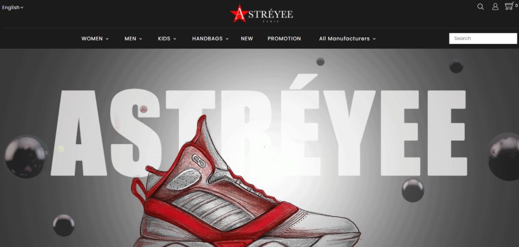 Astreyee trendy shoe & sneaker wholesaler
