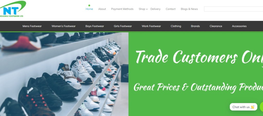 NT Wholesale Footwear shoe & sneaker wholesaler
