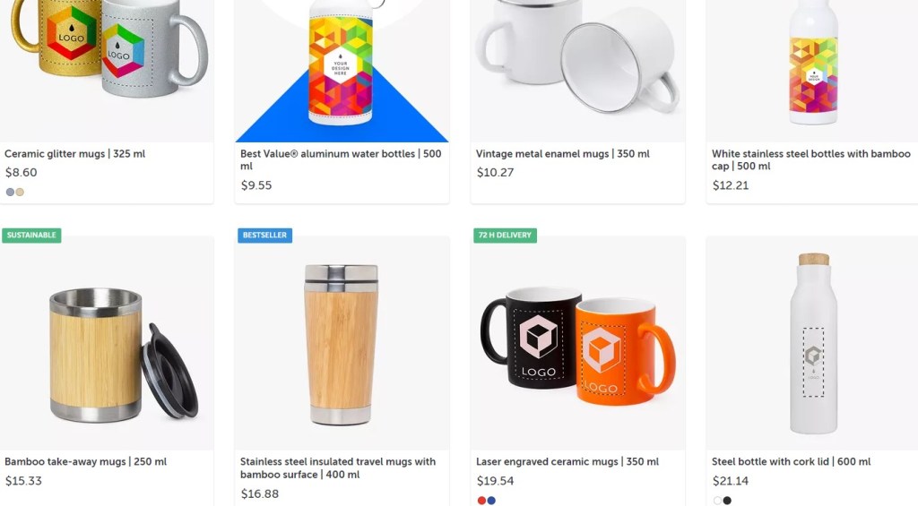 Camaloon cup & mug print-on-demand company