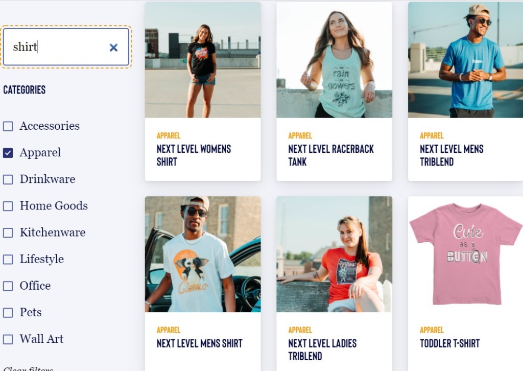 TeeLaunch custom print-on-demand t-shirt dropshipping company