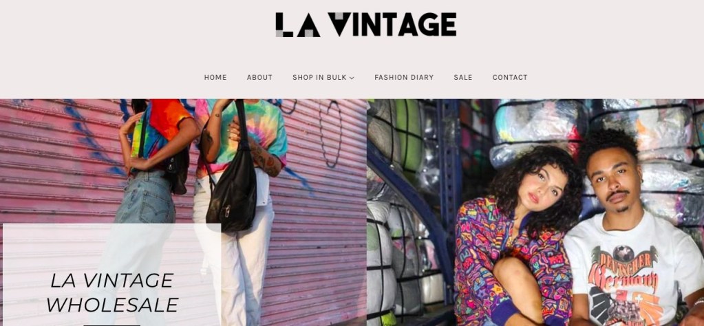 LA Vintage retro & vintage fashion clothing wholesaler