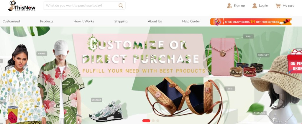 ThisNew Shopify print-on-demand app