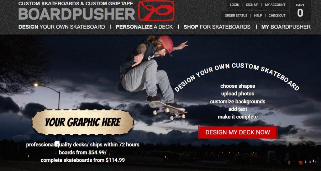 BoardPusher print-on-demand dropshipping company