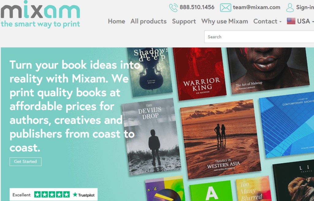 Mixam book print-on-demand publishing company