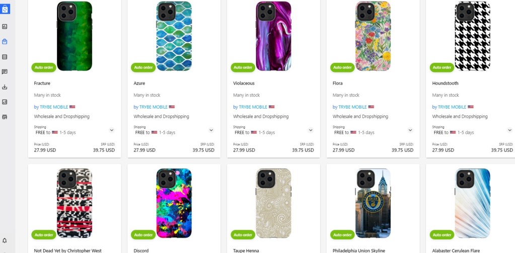 Syncee phone cases & accessories dropshipping supplier