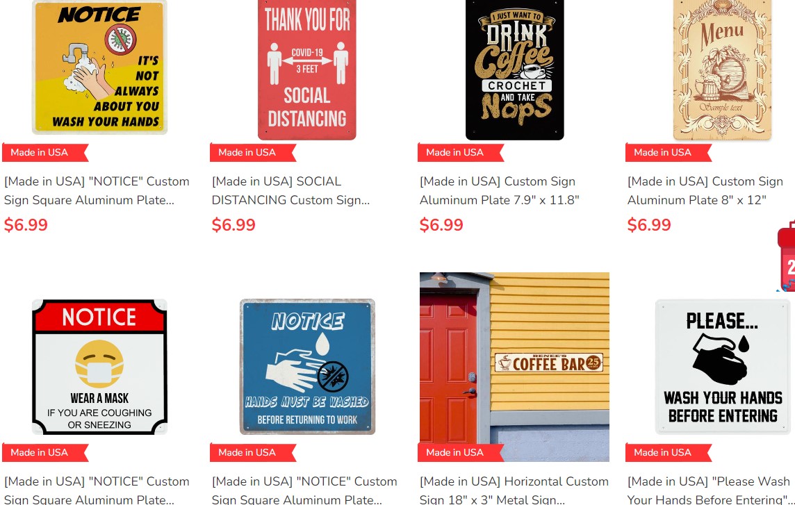 8 Best Metal, Wood, & Yard Sign PrintOnDemand Companies