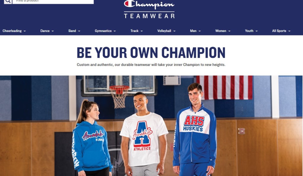 Champion Teamwear sports jersey & team uniform wholesaler