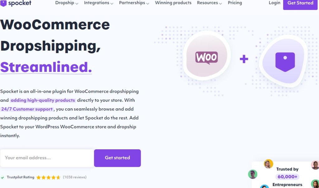 Spocket WordPress/WooCommerce dropshipping plugin & supplier