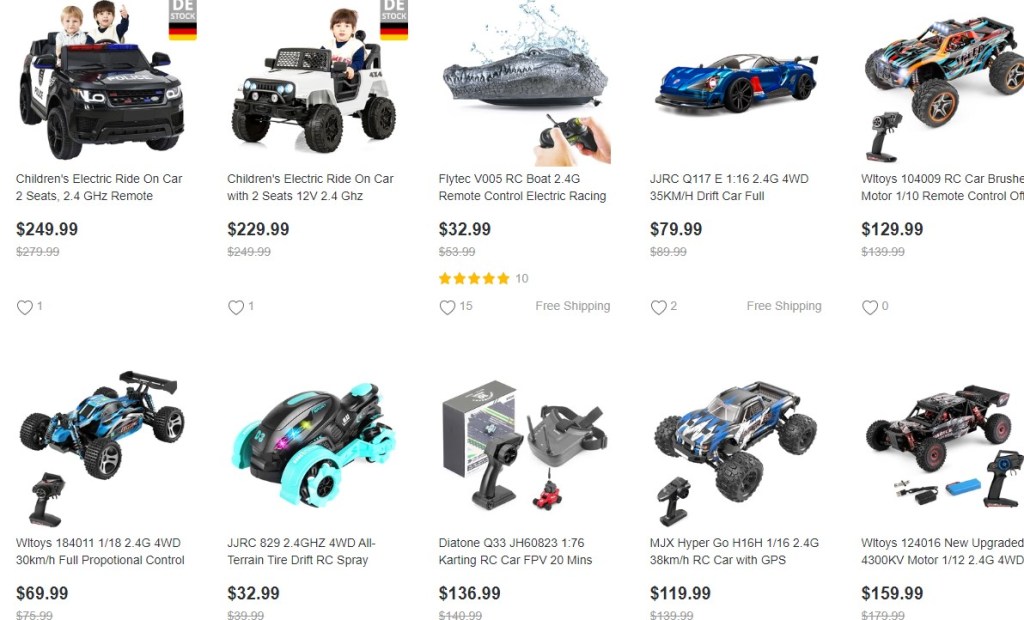 GeekBuying baby & kids' toys dropshipping supplier