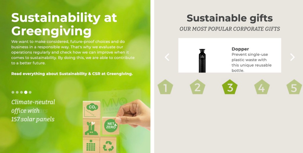 GreenGiving eco-friendly & green sustainable printing company