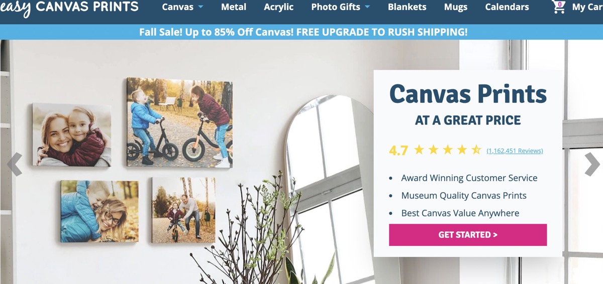 11 Cheapest Online Custom Canvas Printing Services Companies