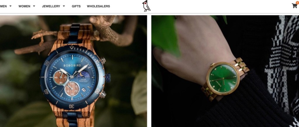 Bobo Bird wooden watch wholesale supplier