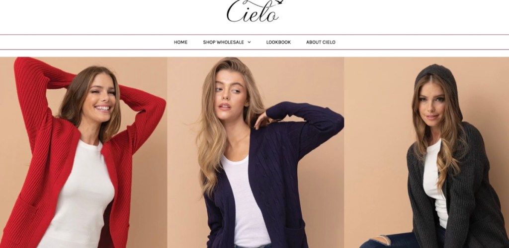 Cielo women's boutique fashion clothing wholesale supplier