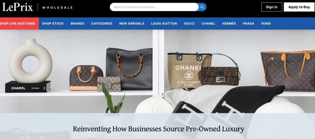LePrix luxury handbag & brand designer purse wholesale supplier