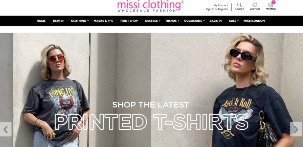 Missi Clothing boutique fashion clothing wholesale supplier with no seller's permit required